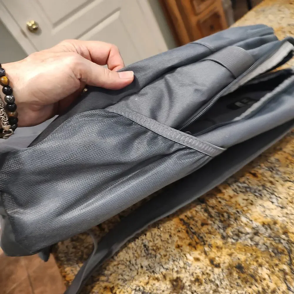 Under Armour Gray Black Hustle Lite Backpack 